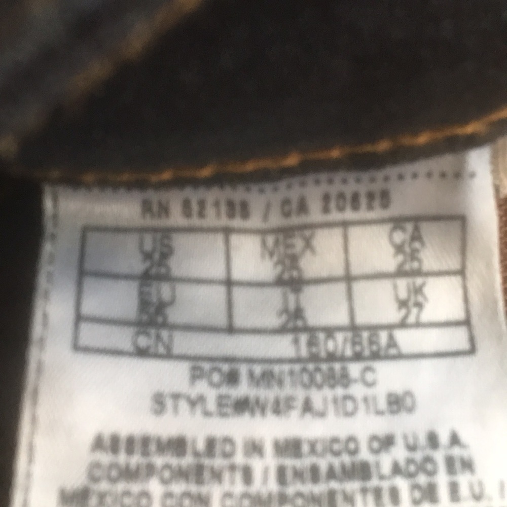 Guess Curvex X Navy Blue Skinny Jeans - Like New! - Picture 10 of 14